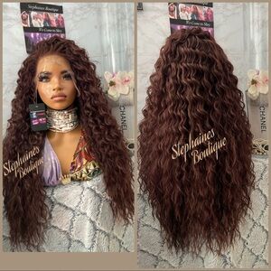 Human Hair Blended Lace Front Wig